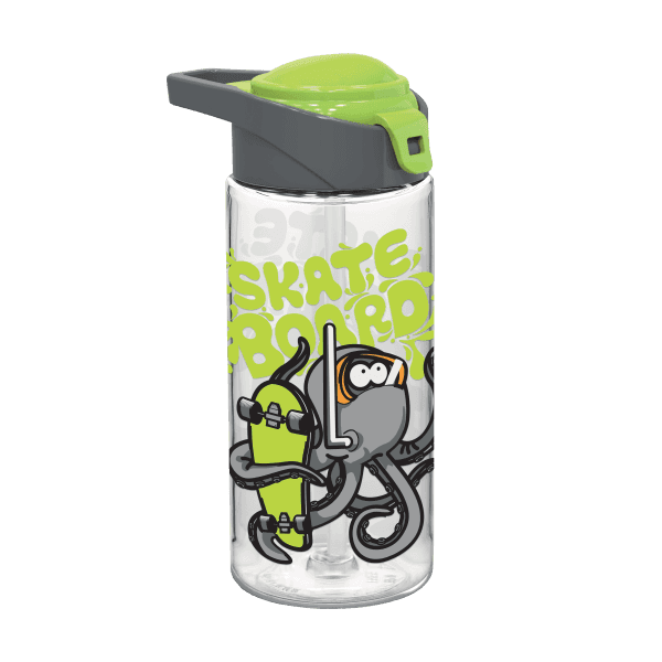 Пляшка для води Juno 500 мл GT-G-912089 GUSTO сіра - зображення 1