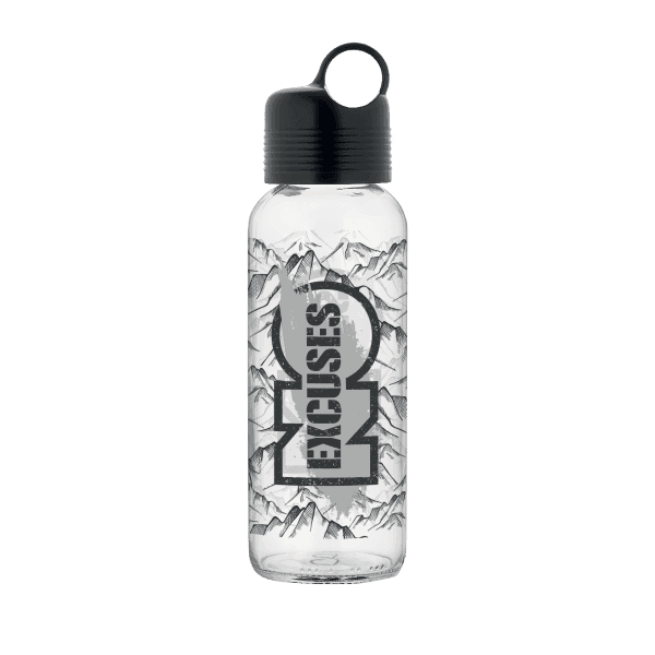 Пляшка для води 450 мл чорна Moon VT-922009 VITTORA - зображення 1