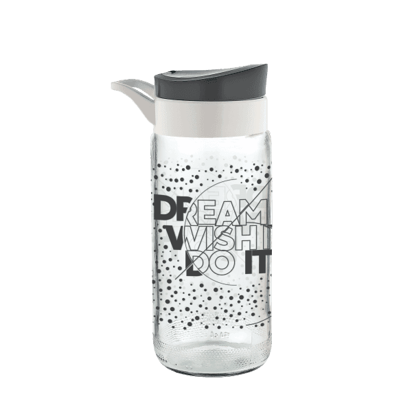 Пляшка для води Tesla сіра 500 мл GT-G-922011 GUSTO - зображення 1