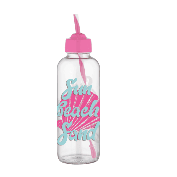 Пляшка для води VT-182055 Felix 450 мл рожева VITTORA - зображення 1