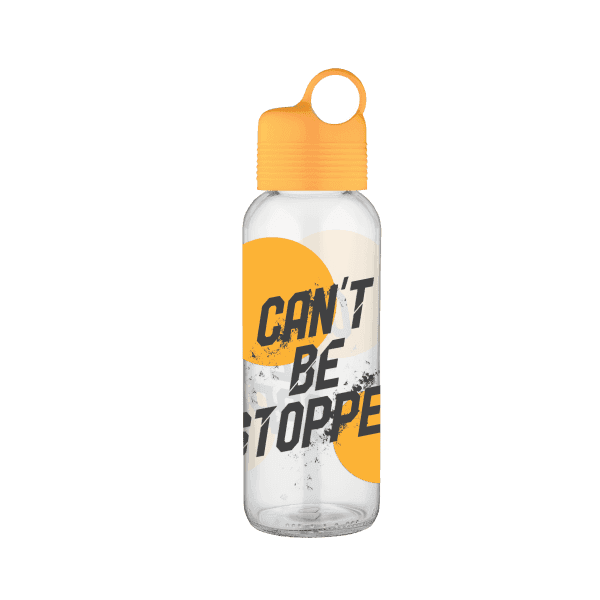 Пляшка для води оранж Moon 450мл VT-922009 VITTORA - зображення 1