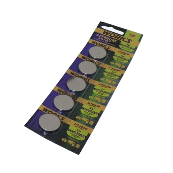 Батарейки Work s Lithium CR2032W-5B 5шт - зображення 1