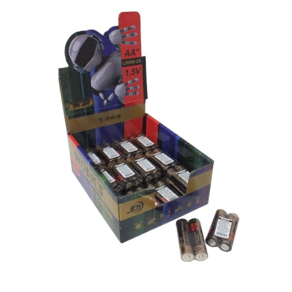 Батарейки Work s Alkaline LR6W-2S AA 2шт - зображення 1