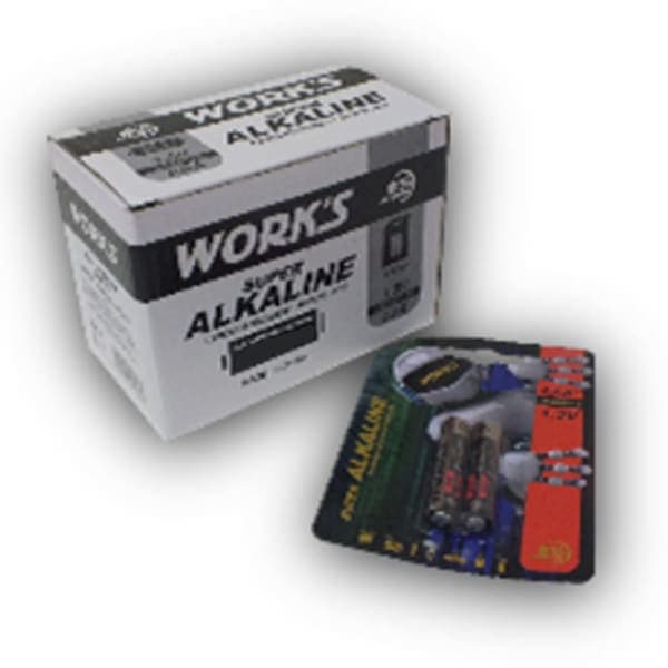 Батарейки Work s Alkaline LR03W-2B AAA 2шт - зображення 1