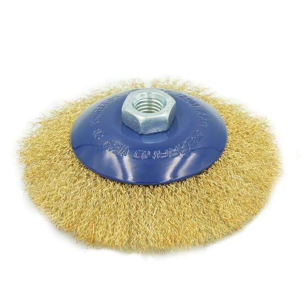 Щітка конусна рифлена - 100 мм Gerrard 7185652 - зображення 1