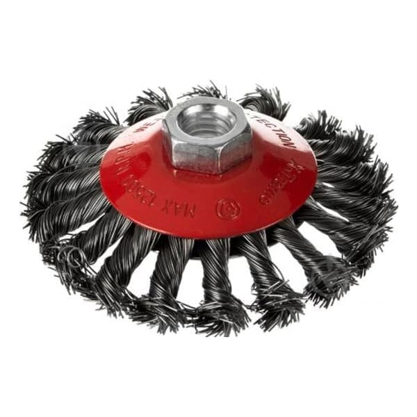 Щітка конусна з плетеними дроту М14 X-TREME XT107615 / 7124615 115 мм - зображення 1