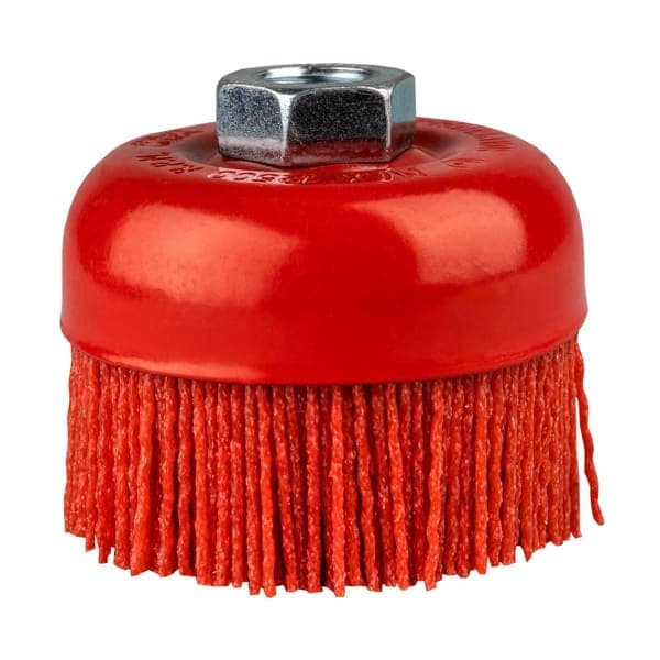 Щітка чашкова нейлонова 75 мм Werk - зображення 1