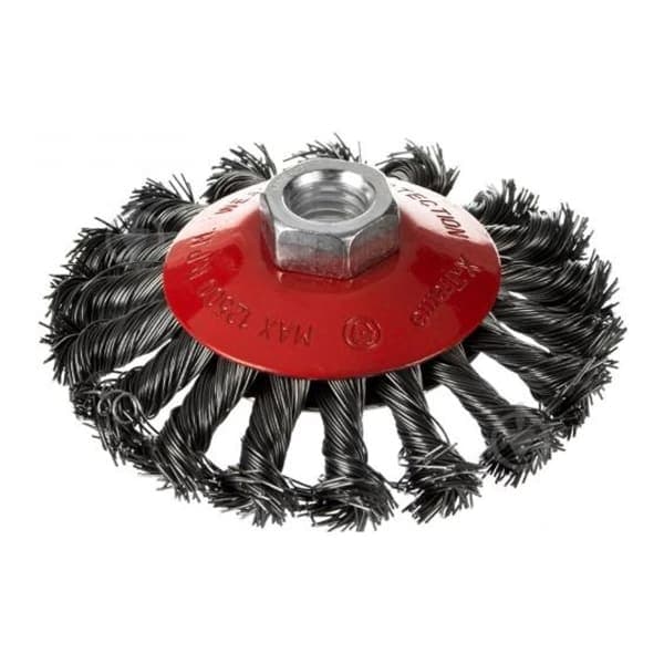 Щітка конусна з плетеними дроту М14 X-TREME XT107600 / 7124614 100 мм - зображення 1