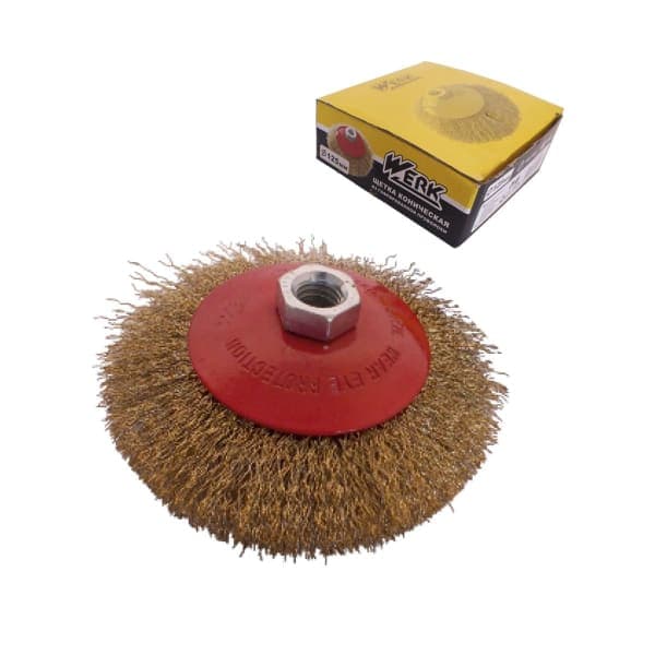 Щітка конусна з гофрованої дроту М14 X-TREME XT107500 / 7124611 100 мм - зображення 1