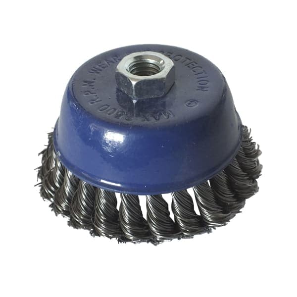 Щітка торцева з плетеної дроту Світязь М14 7173606 75 мм - зображення 1