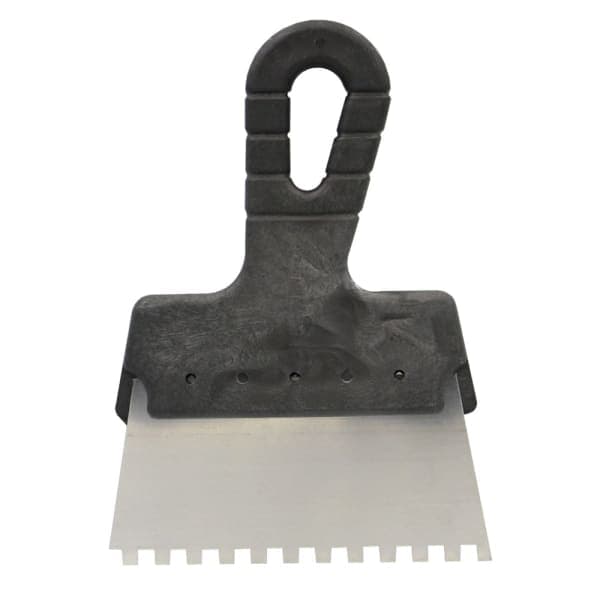 Шпатель 150 зуб. 6 мм Сталь 37155 - зображення 1