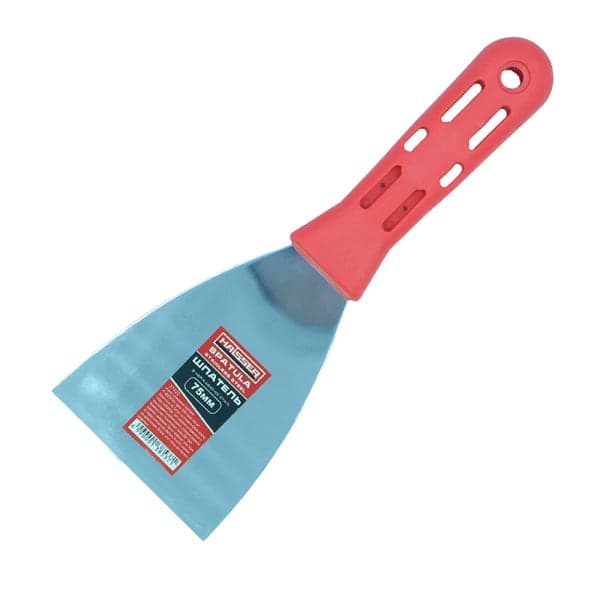 Шпатель з нержавіючої сталі 75 мм Haisser 37422 - зображення 1