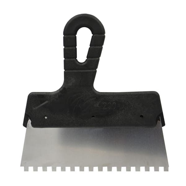Зубчатий шпатель Сталь 37158 - зображення 1